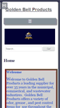 Mobile Screenshot of goldenbellproducts.com